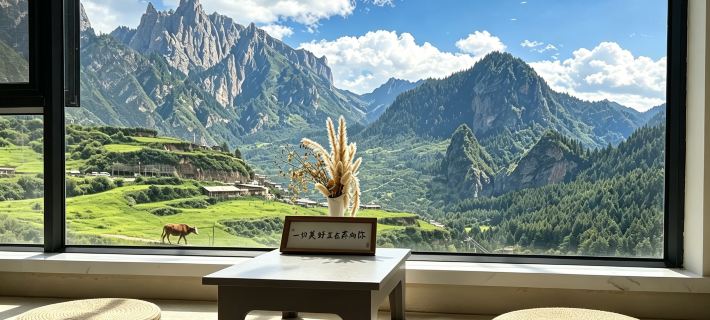 Lotus Forget-Worry Lodge · Facing Main Peak with Sunrise View (Zagana Scenic Area Branch) Hotels in Têwo