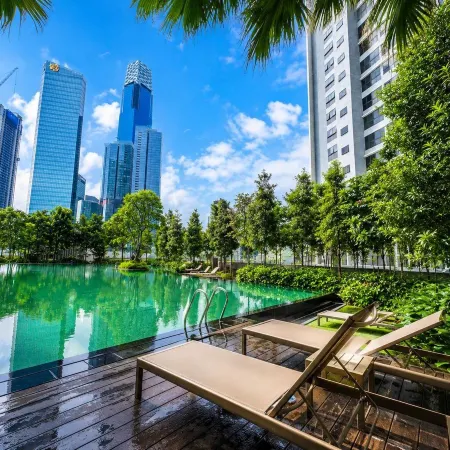 Agile Bukit Bintang | Infinity Pool | 5min to Pavilion & TRX | Chinese Support Отели рядом с достопримечательностью «Развлекательный центр TREC KL»