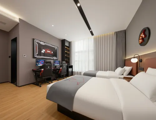 Homeinn YUNIK E-Sports Hotel (Qingdao Petroleum University Wangjiagang Subway Station) - pemandangan pegunungan