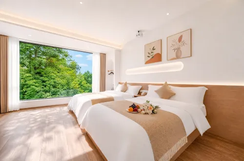 Xinyuan Garden Villa · Vacation Homestay (Wuyuan High-speed Railway Station Branch) - Mountain view