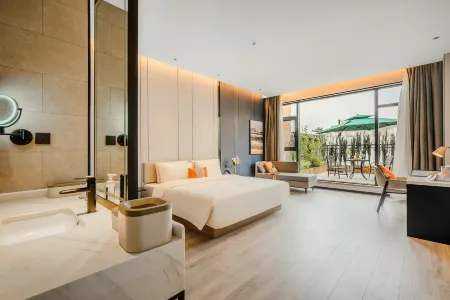 Chengdu Southwest Jiaotongda Shawan Subway Station Atour Hotel