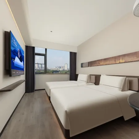 Atour See Wild Hotel, Ningbo Railway Station · Tianyi Pavilion & Moon Lake