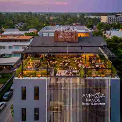 โรงแรมอัมพวาน่านอน Hotel Exterior