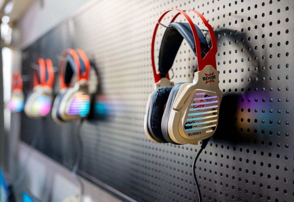 e스포츠 호텔의 독특한 인테리어 사진