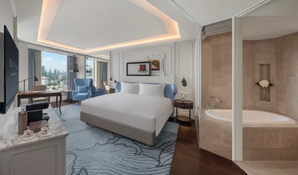 ห้องลักซ์ชัวรี่เตียงคิงไซส์ สิทธิ์เข้าใช้คลับ Millesime