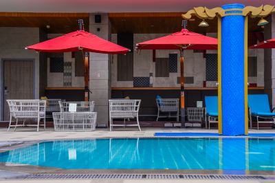 屋外プール メルキュール バンコク スクンビット11の写真