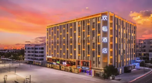 V8 plus Huanlin Hotel (Wanning High-speed Railway Station Branch) - que admiten mascotas