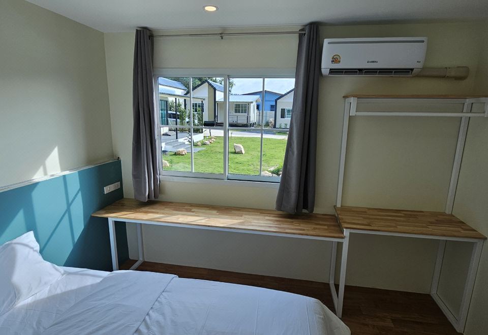 Facebook post: resort overview and pool