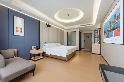 Chenyue International Apartment (Muzhou Xinsha Branch) - Nouto- ja jättöpalvelut