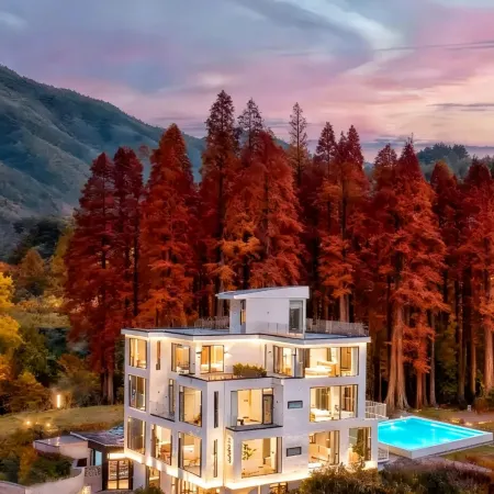 Ningguo Shuilinjian · Mountain Bamboo Sea 360° View · Luxury Wilderness Villa