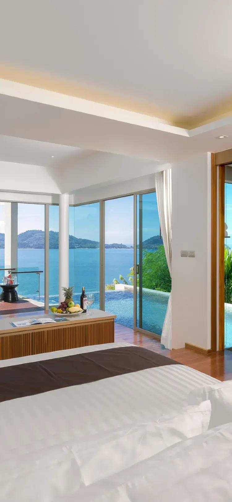 พูลวิลลาพร้อมวิวมหาสมุทร-ชั้นบน