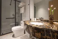 GreenTree Inn Jiangsu Suzhou Kunshan High-speed Rail Station Hengshan Road Express Hotel - Balkoner