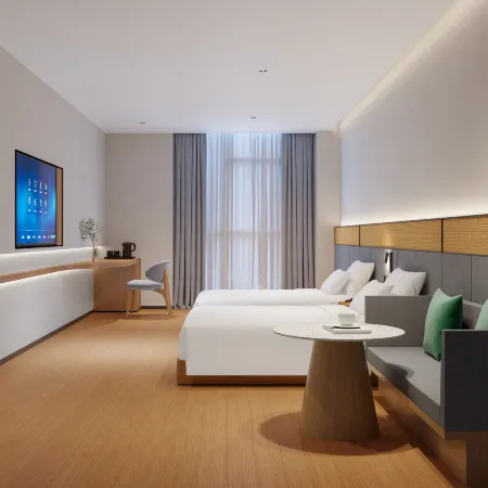 Jifei Hotel (Chengdu Financial City Twin Towers Branch) Отели рядом с достопримечательностью «Глобальный центр «Новый век»»