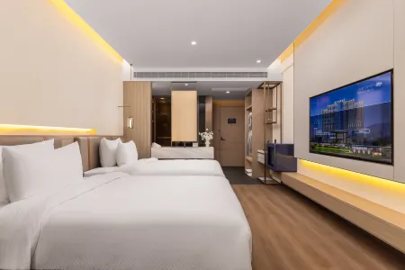 XIYU Hotel Huang He Отели рядом с достопримечательностью «Zhongwei Drum Tower»