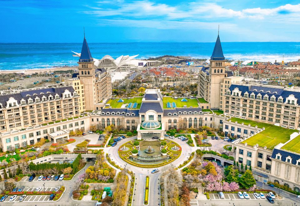 칭다오 임프레션 호텔 객실 및 바다 전망