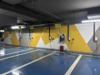 日照蔚藍假日飯店（萬平口風景區店） - 停車場