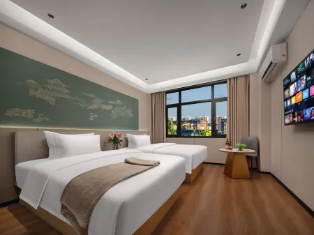 Baixing Boutique Apartment (Pingxiang North Station Branch) Отели рядом со станцией Pingxiang North Railway Station