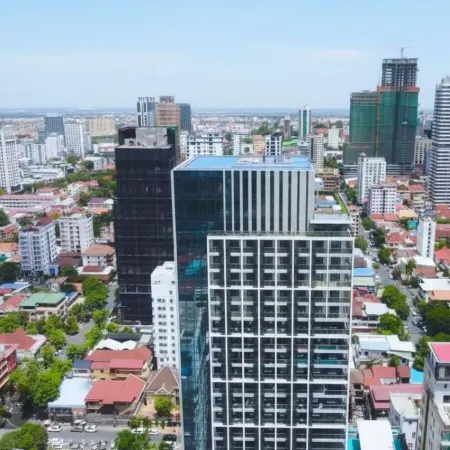 Phnom Penh Infinity Pool Down to $25/N - M Residence