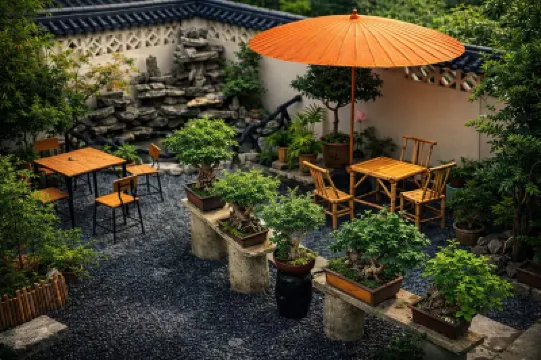 旭園美宿|山景庭院美學|度假療愈民宿（泰山景區紅門店） 鄰近萬仙樓的酒店