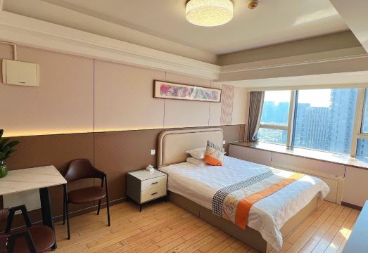 항저우 야관 서비스 아파트 거실