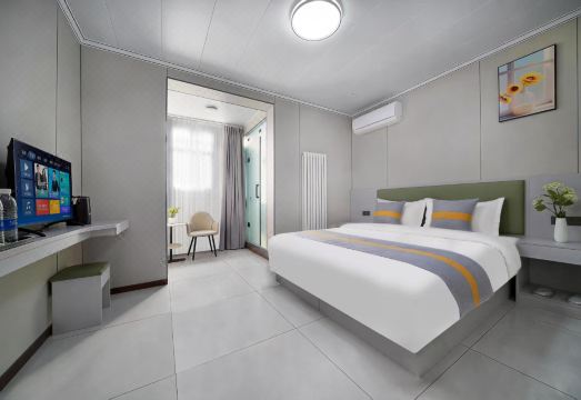 Wancheng Hotel 스마트 객실 전경