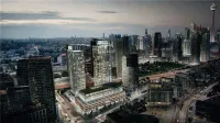 2bedrooms condo with a view of the most beautiful night scene in downtown Toronto