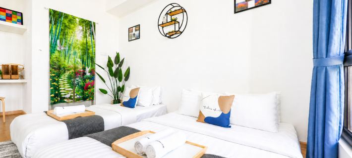 Elf Lovely Home, Bali Residence SeaView Hotele w: Malakka