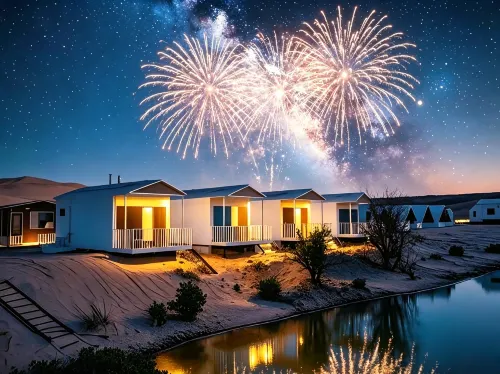 Sand Journey · Desert Star Camping Resort - بار