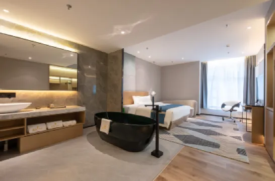 皇御軒酒店（深圳會展中心福民地鐵站店） 鄰近深圳水圍商業步行街的酒店