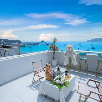 Weizhou Island Nanwan Shuiyu Seaview Inn Отели рядом с достопримечательностью «Moon Square»