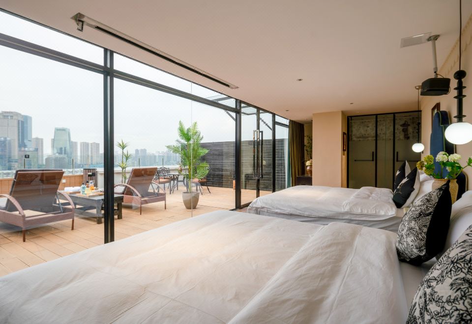 호텔 객실 내부 전망