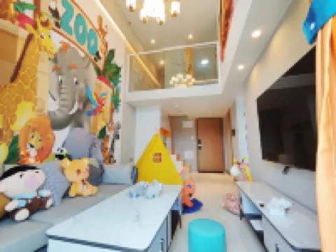 View Villa Loft ｜高空·複式TIME時光清淺酒店（清遠銀盞站店） 清遠酒店