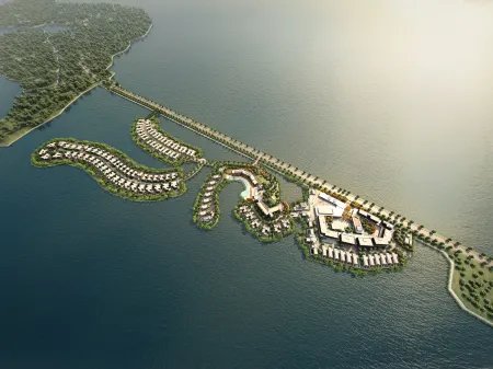 SANGHA Retreat by OCTAVE Institute Отели рядом с достопримечательностью «Yangcheng Lake Lotus Island»