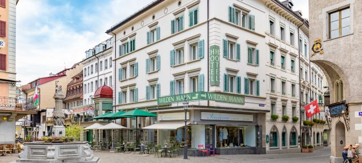 Romantik Hotel Wilden Mann Luzern Hotéis em Lucerna