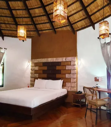 วิลล่าดีลักซ์พร้อมลานเฉลียงทรงเกลียว