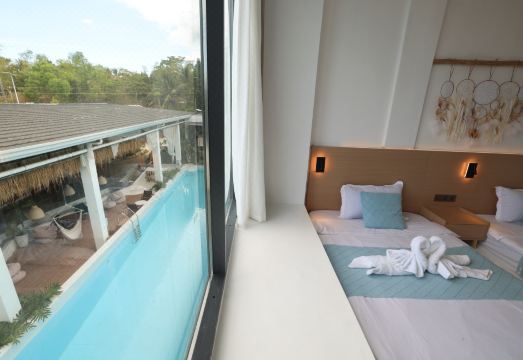 리조트 객실 내부