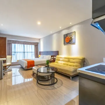 Boyue Hotel Apartment (Near Yijing Road Subway Station,Guangzhou) Отели рядом с достопримечательностью «Zhongda Wufeng Commercial City»