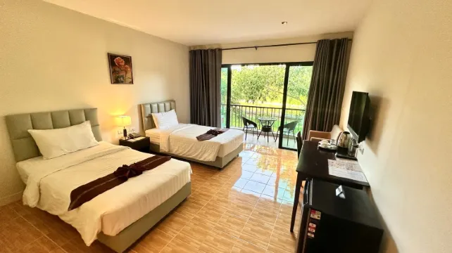 ห้องสแตนดาร์ด เตียง 3.5 ฟุต 2 เตียง