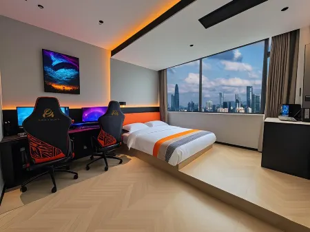 Julong Esports Hotel (Deyang Confucian Temple Square Branch) Отели рядом с достопримечательностью «Sichuan Jianzhu Zhiye Jishu College»