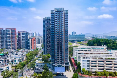 Adoor Suites Guangming City Shenzhen Отели рядом со станцией Guangmingcheng Railway Station