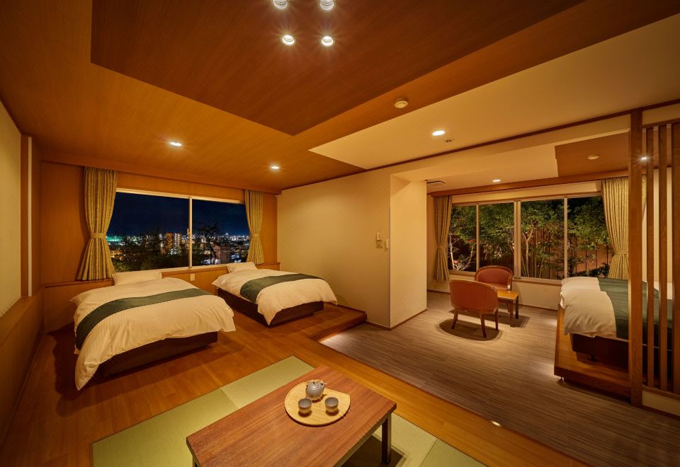 도고 온천 거리