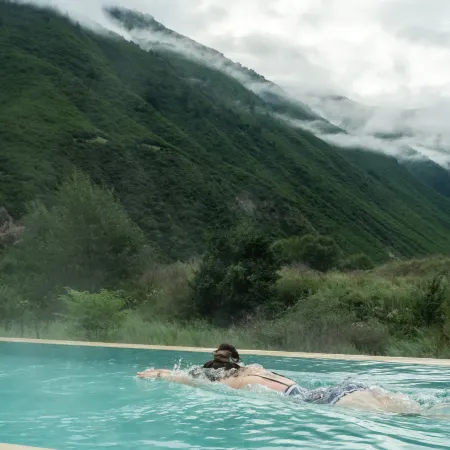Jiuzhaigou · Dusk Mountain Villa