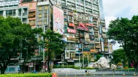 昱泰飯店公寓（東門步行街羅湖口岸店） - 山景