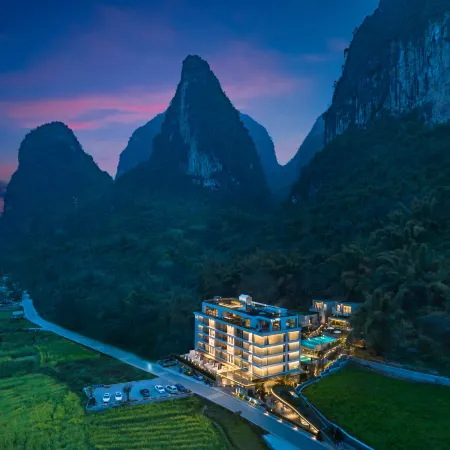 Yangshuo Shanli Shanwai • Secret Valley Resort Hotel (Near the Ten Mile Gallery and Yulong River)