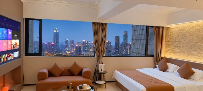 Cloud Cinema · Skyline View | City View Retreat Shantou otelleri