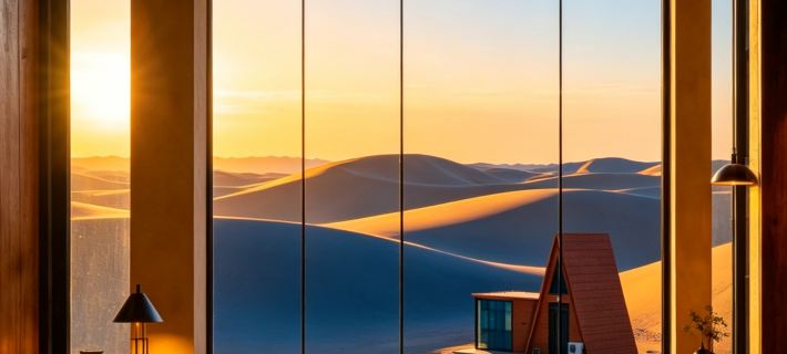 Shahai Camel Bell Luxury Wilderness Hotels in Zhongwei