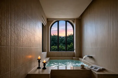 DH·Mi Jing | Guanshan Hot Spring Residence (at the Mingsha Mountain Crescent Spring Scenic Area - โรงแรมราคาถูก