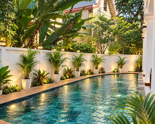Dawn Boutique Luangprabang Hotel โรงแรมใกล้สะพานไม้ไผ่