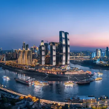 Qianhe Zhixuan High-View Hotel (Jiefangbei Hongyadong) Hotels near Chaotianmen Square