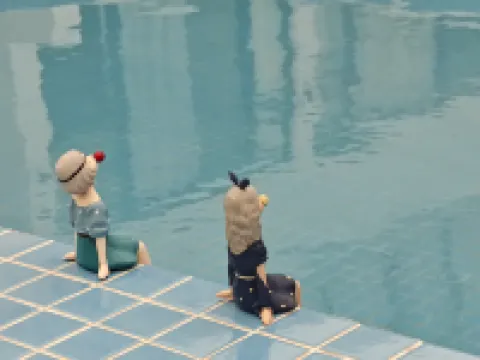 Flower on the pool Holiday Homestay